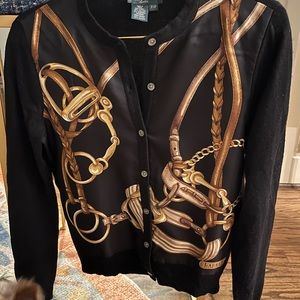 Ralph Lauren silk and cashmere cardigan